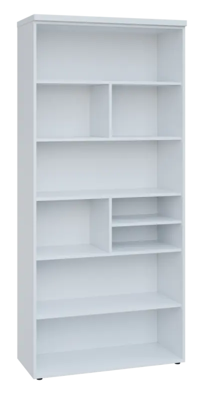 SIN 6 - 10N kancelářská skříň, nika, 2170x1000x400, bílá